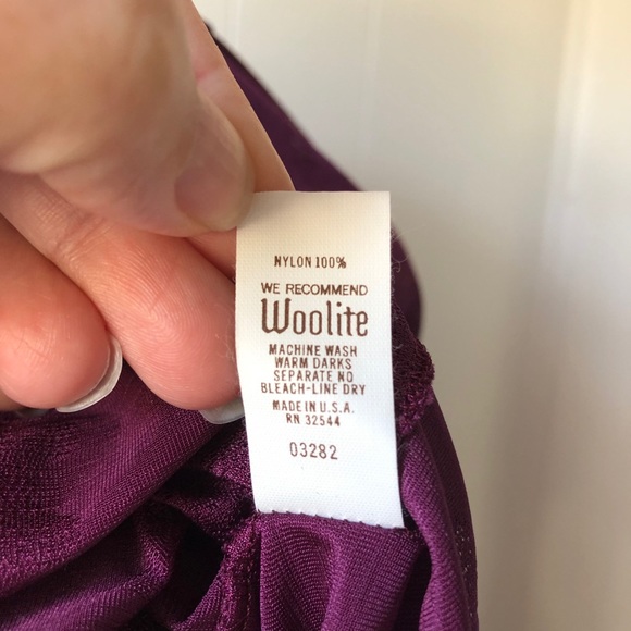 Vintage Plum Nightgown - Picture 8 of 8